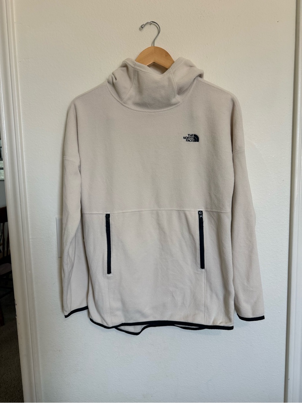 The North Face Turtleneck Fleece Pullover with Black Trim